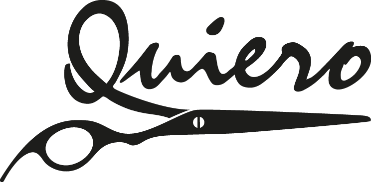 Logo Quiero Peluqueria Negro